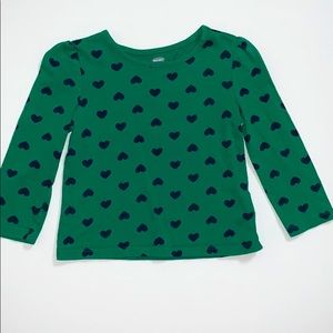 Old Navy Girl’s Green Long Sleeve Top. 2T